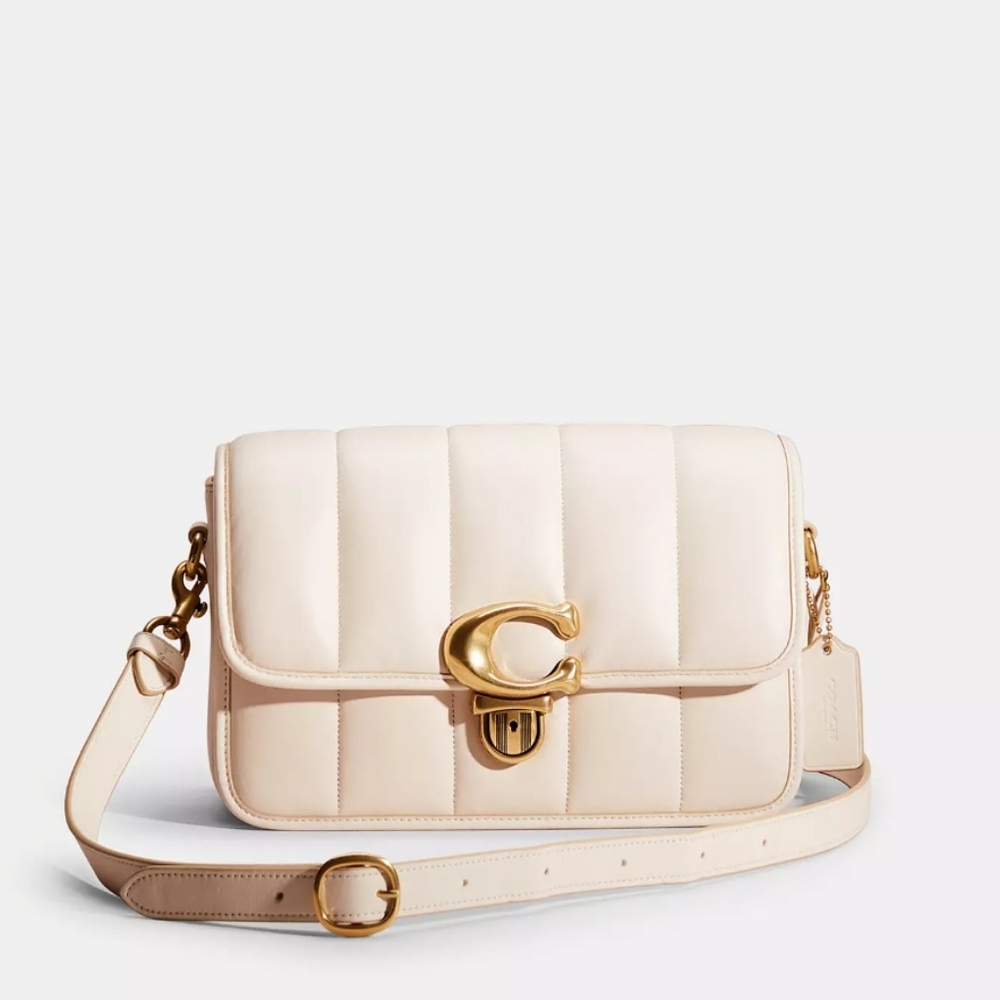 Coach Studio Shoulder Bag With Quilting